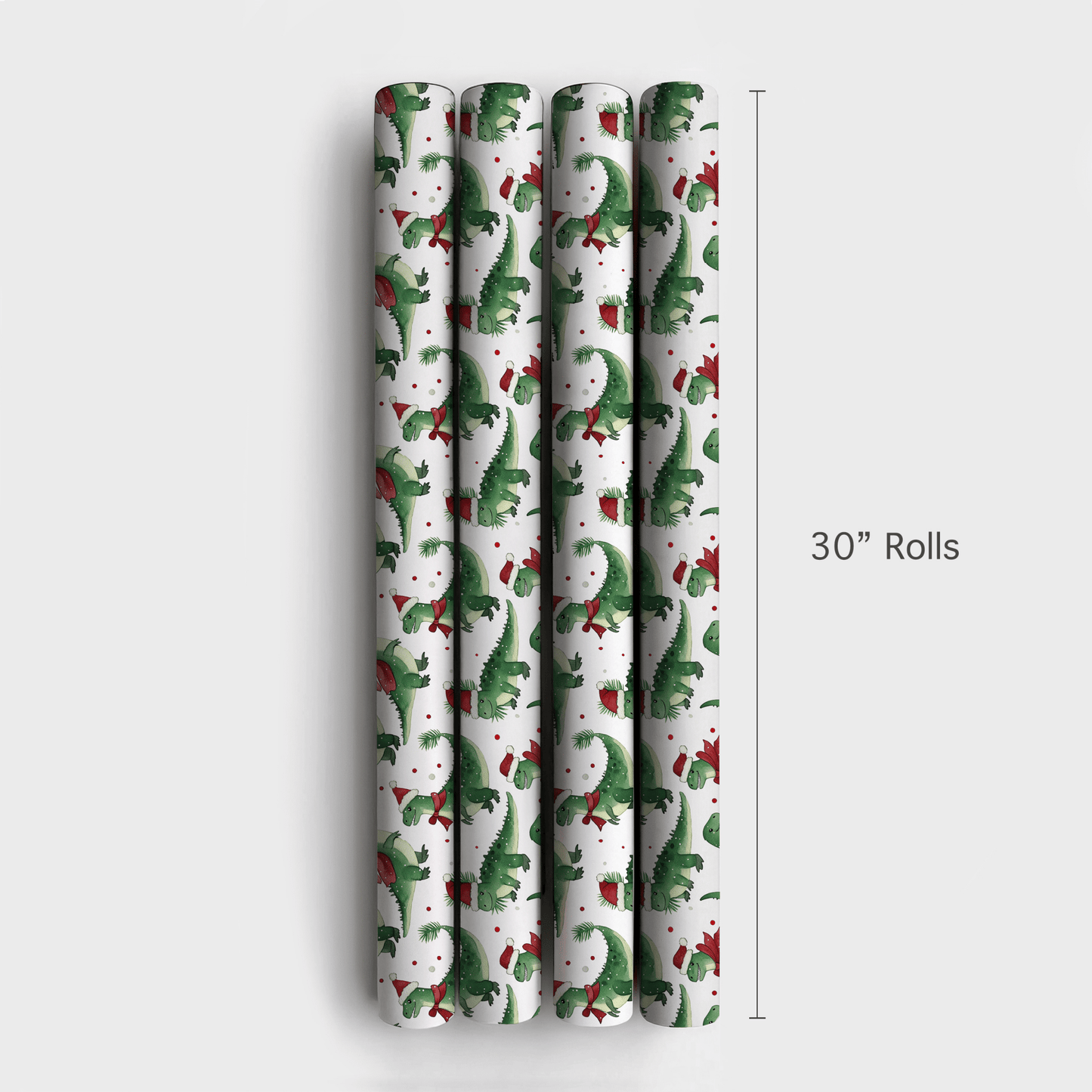 Santasaurus - Wrapping Paper - Aspen & Arlo