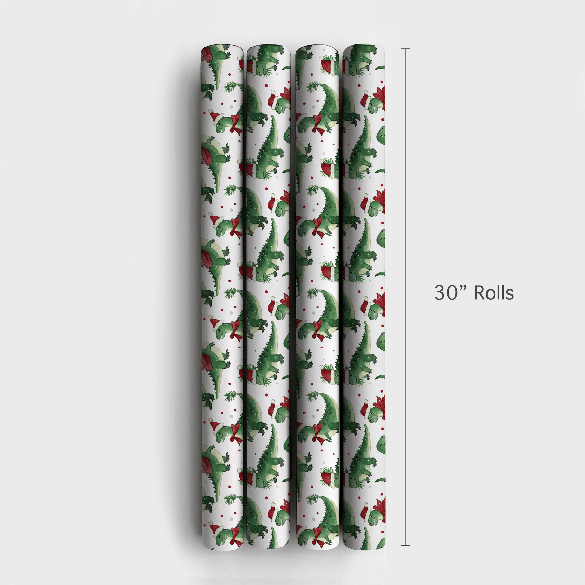Santasaurus - Wrapping Paper - Aspen & Arlo