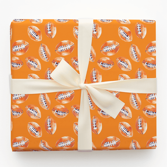 Orange Line - Wrapping Paper - Aspen & Arlo