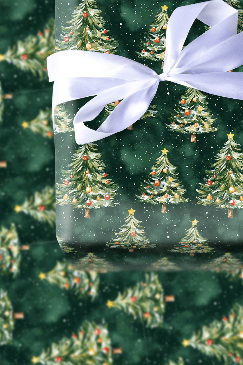 Lights So Bright - Wrapping Paper - Aspen & Arlo