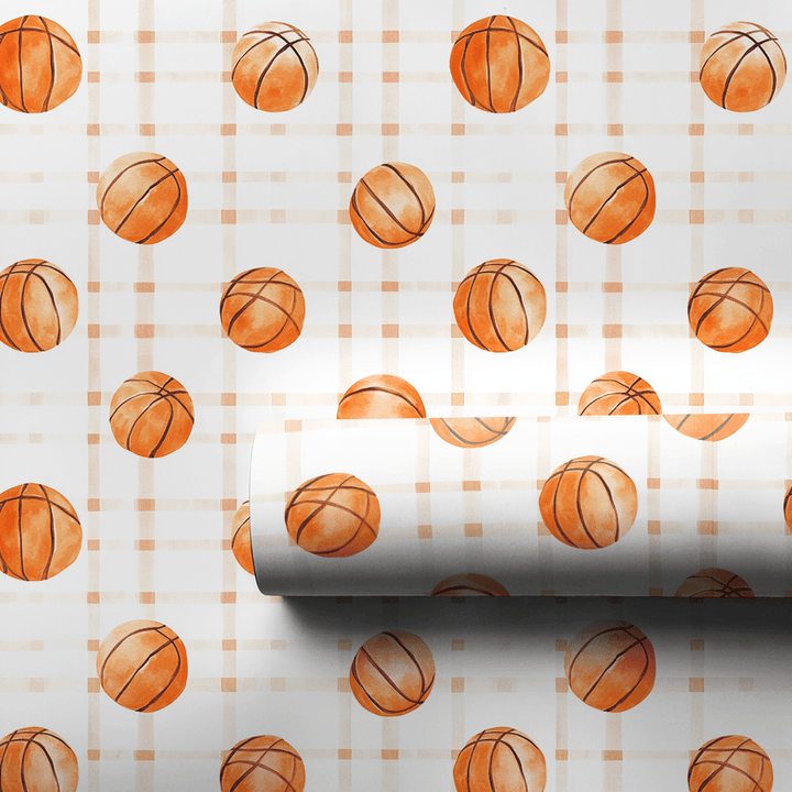 Jump Baller - Wrapping Paper - Aspen & Arlo