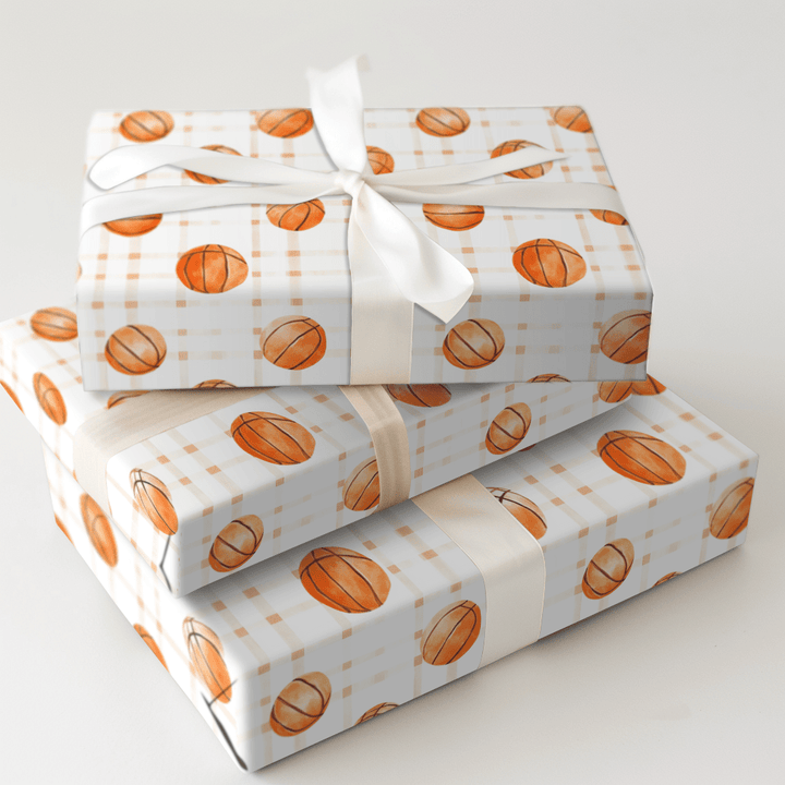 Jump Baller - Wrapping Paper - Aspen & Arlo