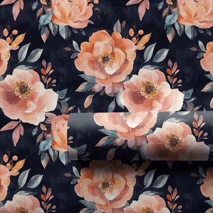 Orange Edge - Wrapping Paper - Aspen & Arlo