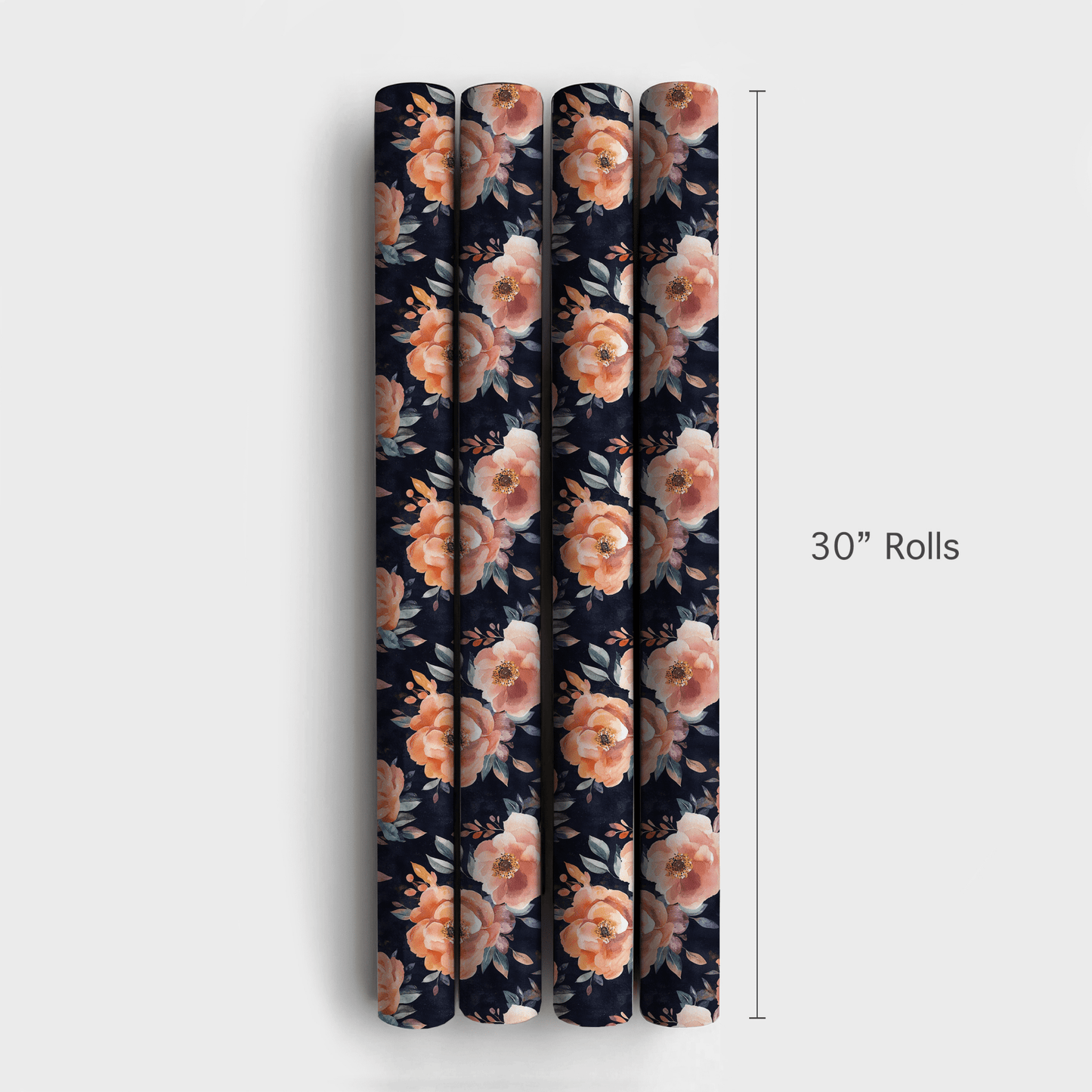 Orange Edge - Wrapping Paper - Aspen & Arlo
