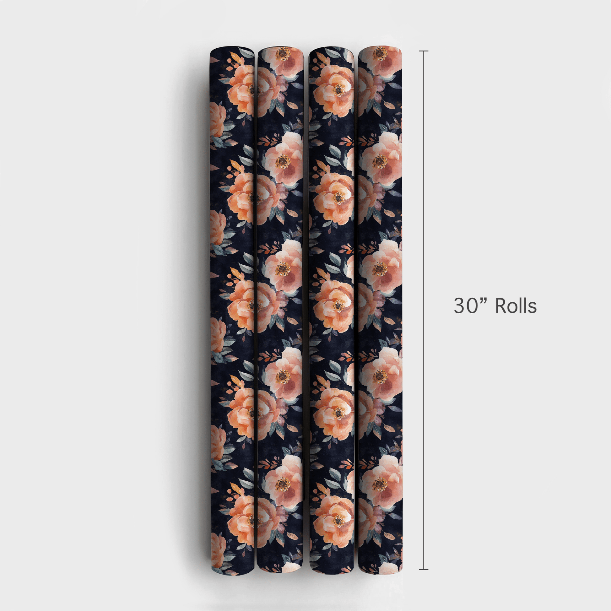 Orange Edge - Wrapping Paper - Aspen & Arlo