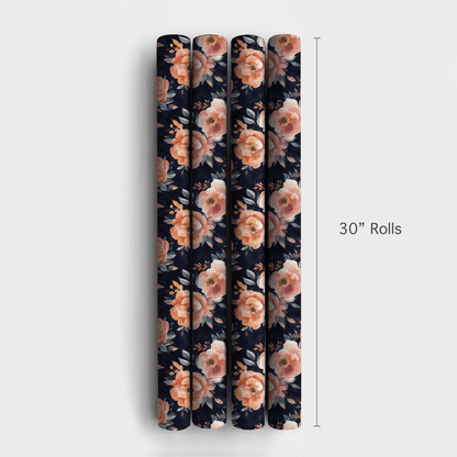 Orange Edge - Wrapping Paper - Aspen & Arlo