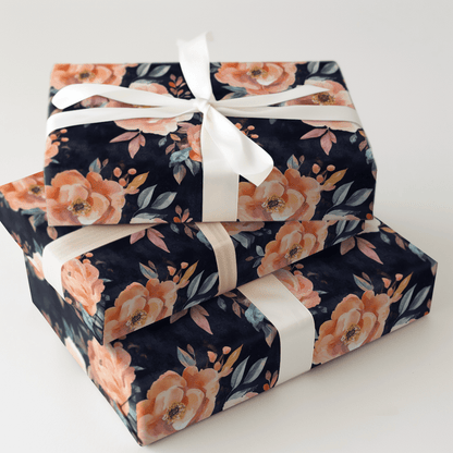 Orange Edge - Wrapping Paper - Aspen & Arlo