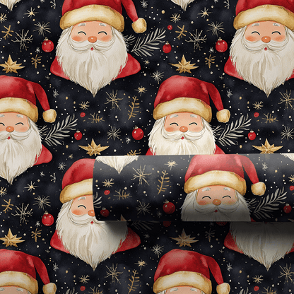St. Nick Sparkle - Wrapping Paper - Aspen & Arlo
