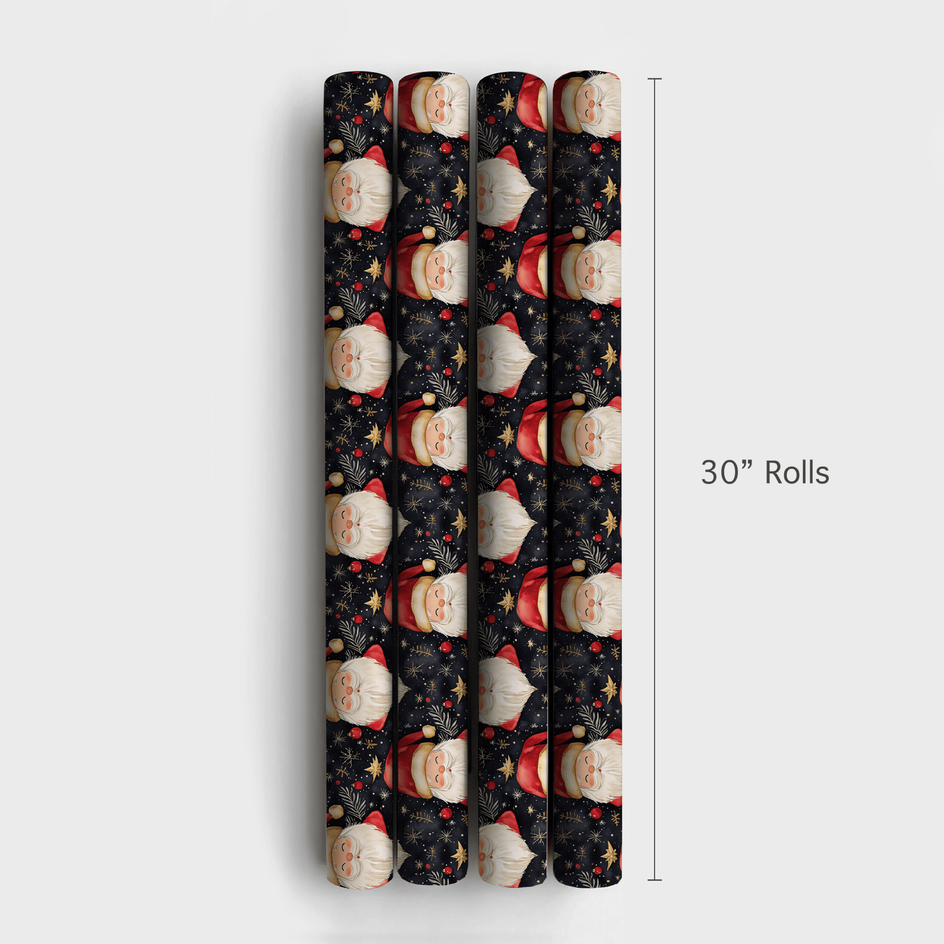 St. Nick Sparkle - Wrapping Paper - Aspen & Arlo