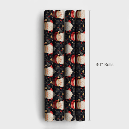 St. Nick Sparkle - Wrapping Paper - Aspen & Arlo