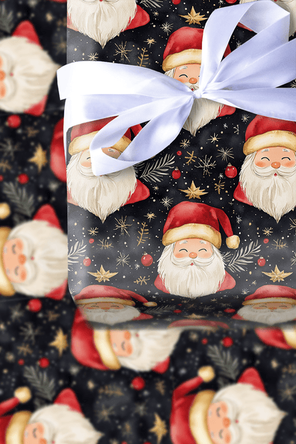 St. Nick Sparkle - Wrapping Paper - Aspen & Arlo