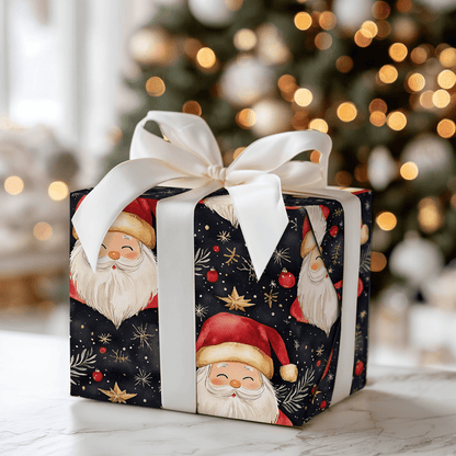 St. Nick Sparkle - Wrapping Paper - Aspen & Arlo