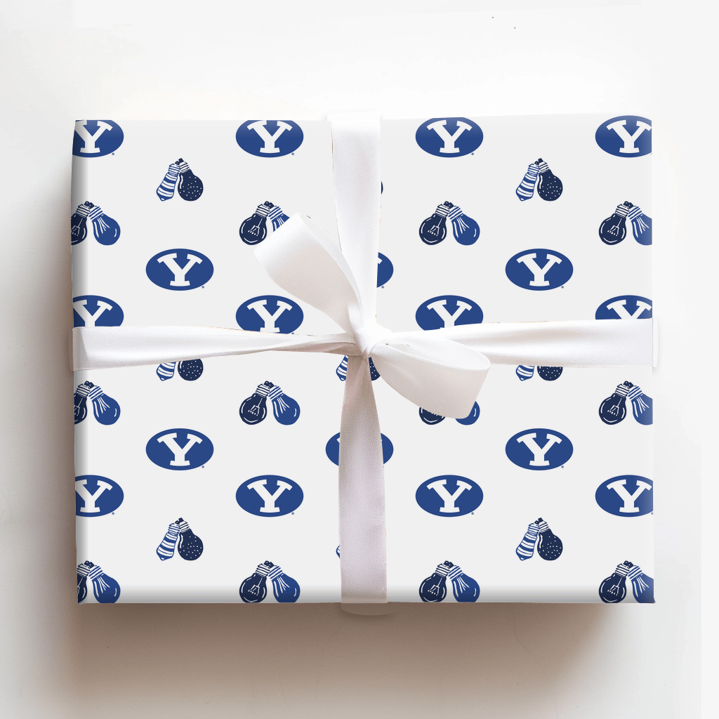 BYU Bulbs - Wrapping Paper - Aspen & Arlo