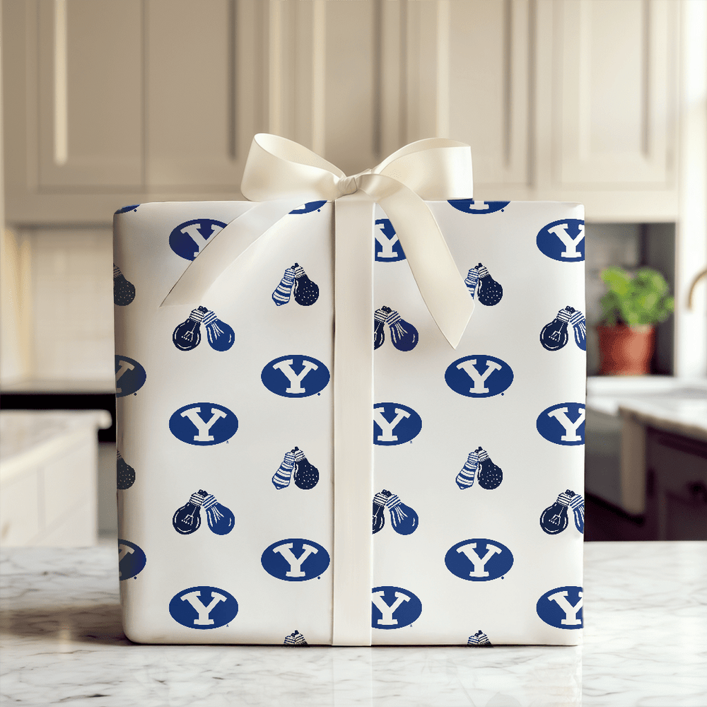BYU Bulbs - Wrapping Paper - Aspen & Arlo