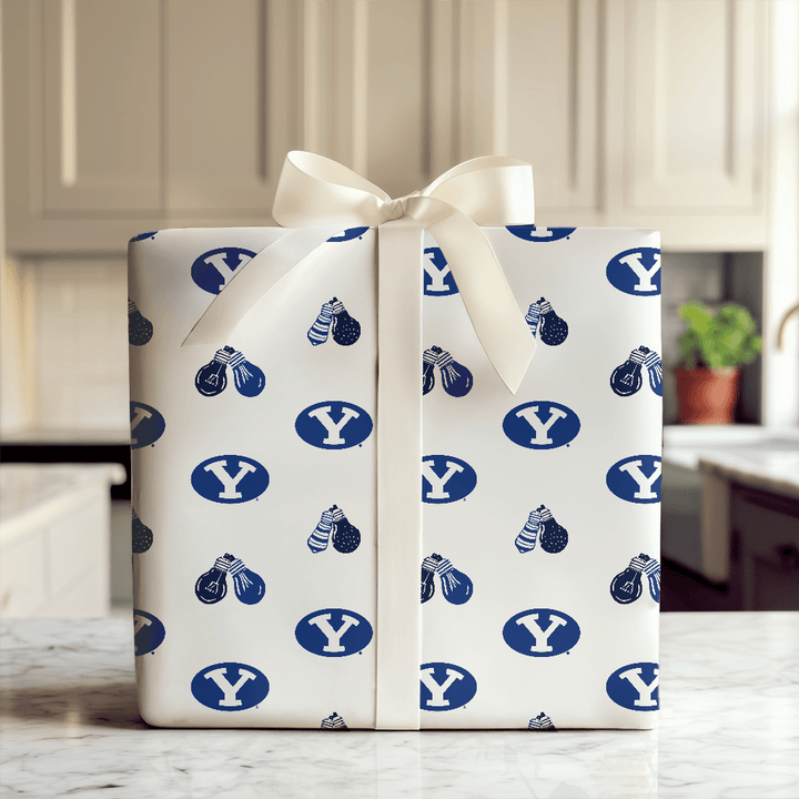 BYU Bulbs - Wrapping Paper - Aspen & Arlo