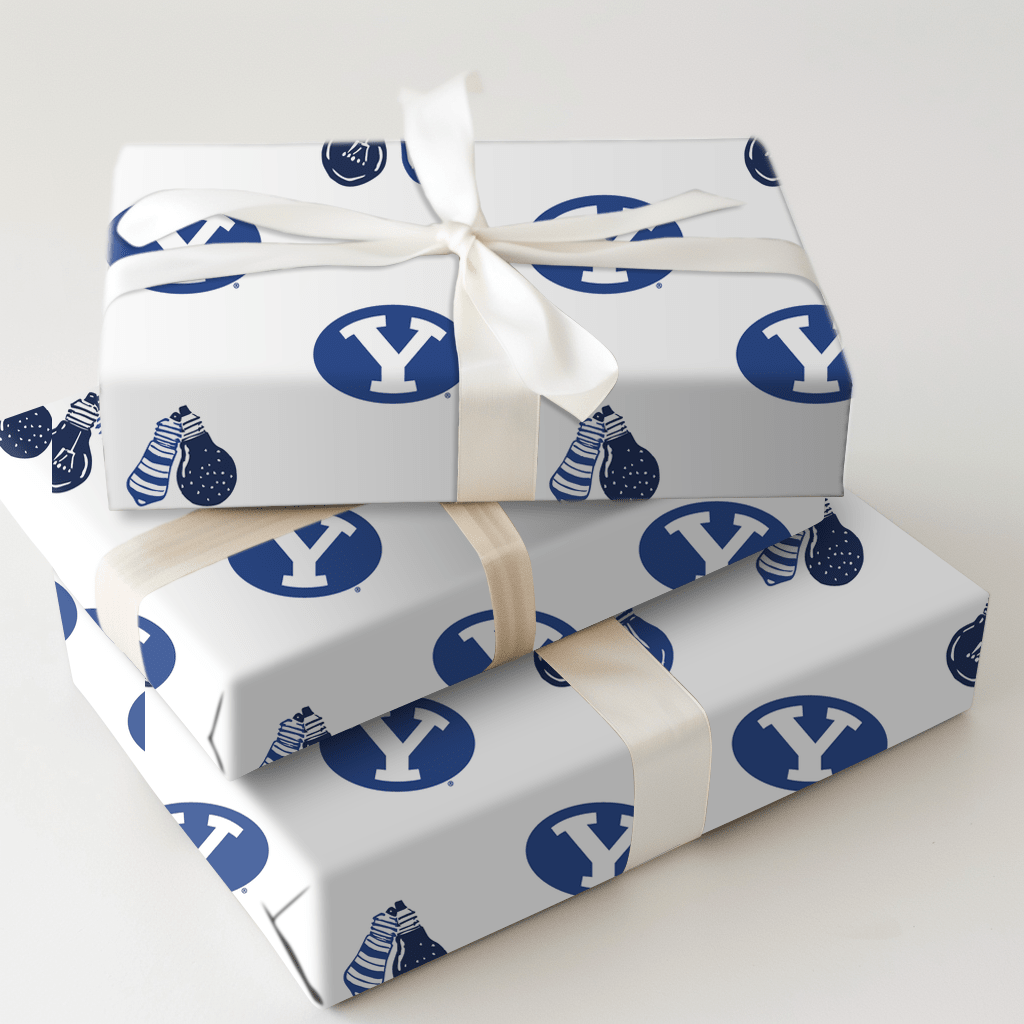 BYU Bulbs - Wrapping Paper - Aspen & Arlo