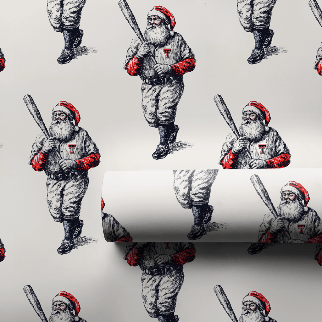 Santa's Lineup Card – All Tech - Wrapping Paper - Aspen & Arlo