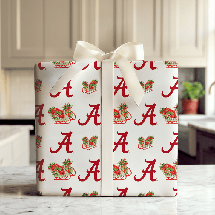 Sleigh Bama - Wrapping Paper - Aspen & Arlo