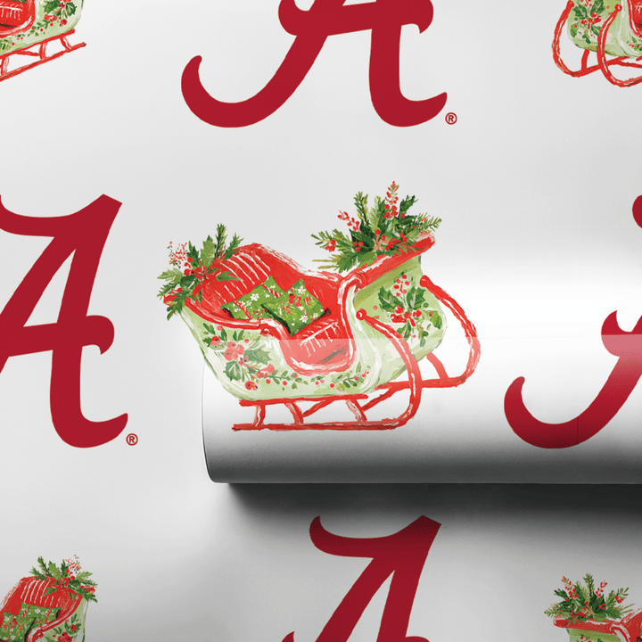 Sleigh Bama - Wrapping Paper - Aspen & Arlo