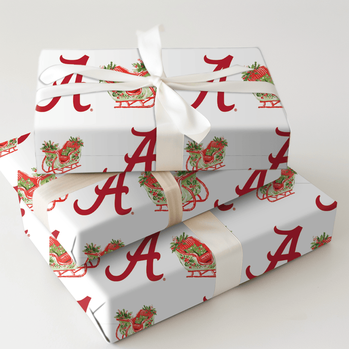 Sleigh Bama - Wrapping Paper - Aspen & Arlo