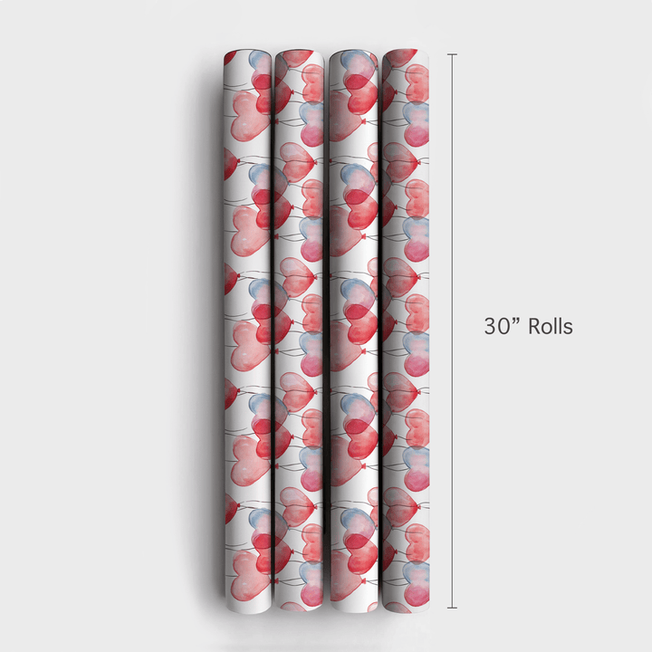 Inflated with Love - Wrapping Paper - Aspen & Arlo