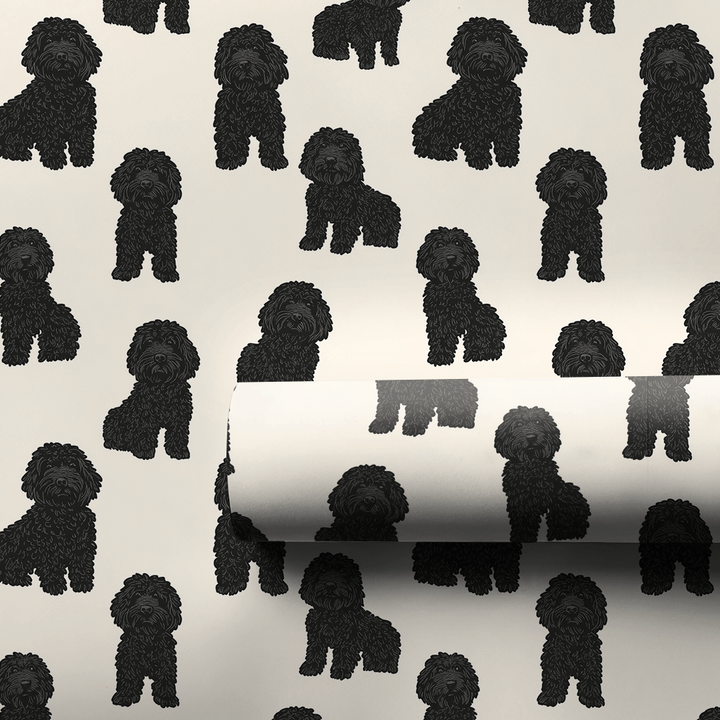 Barking Beauty - Wrapping Paper - Aspen & Arlo
