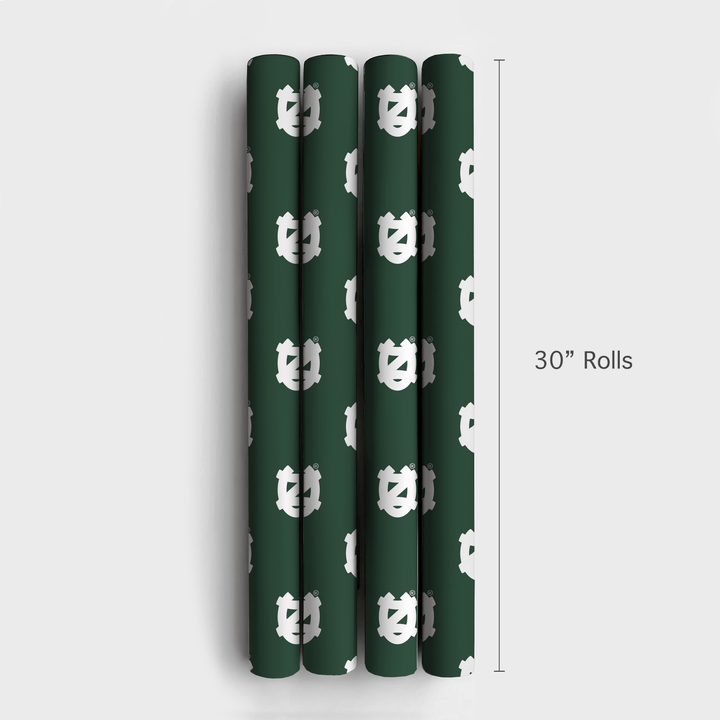 Evergreen Tar Heel - Wrapping Paper - Aspen & Arlo