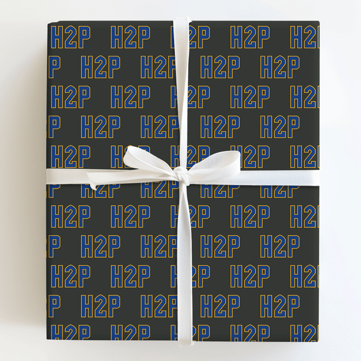 H2P on Grey - Wrapping Paper - Aspen & Arlo