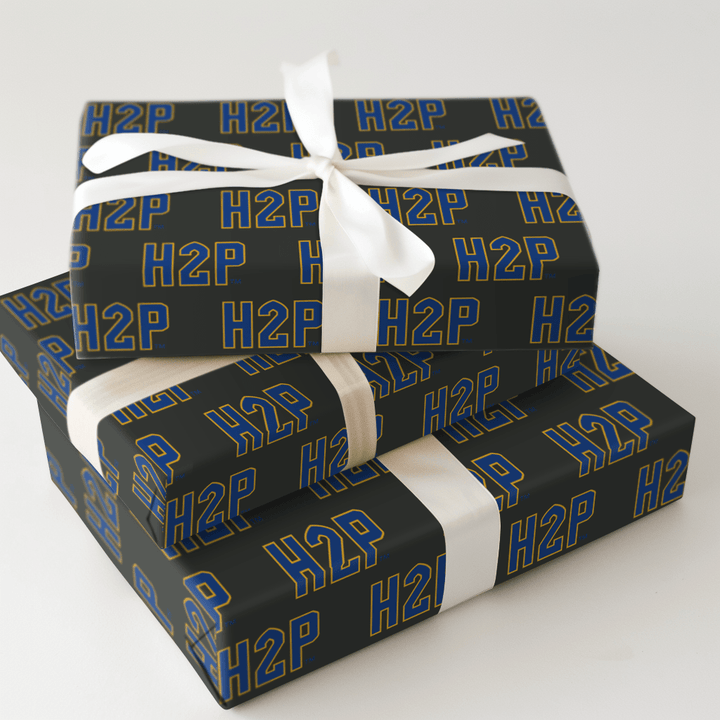H2P on Grey - Wrapping Paper - Aspen & Arlo