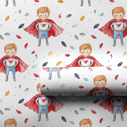 Hero Mode Activated - Wrapping Paper - Aspen & Arlo