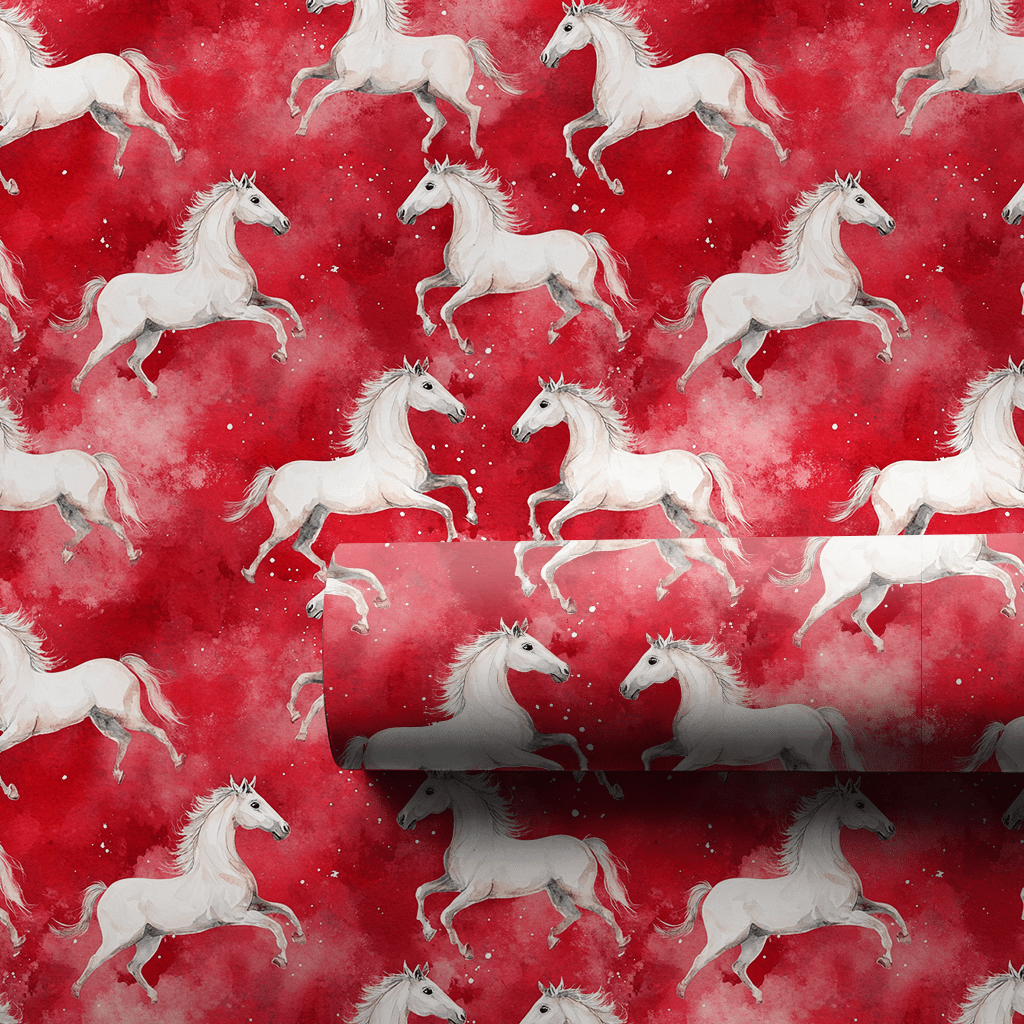 Snow and Rein - Wrapping Paper - Aspen & Arlo