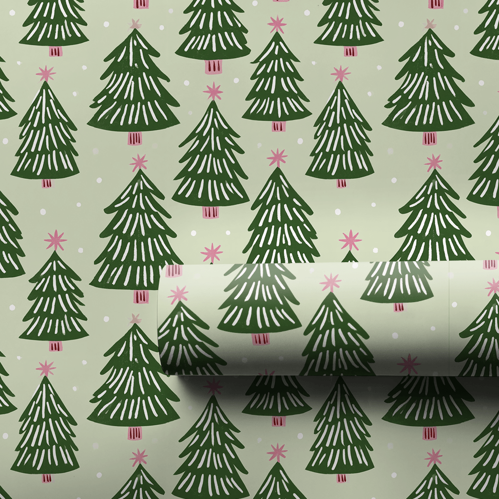 Sage Tree Farm - Wrapping Paper - Aspen & Arlo