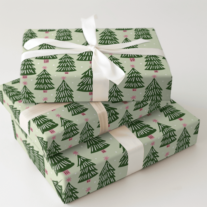 Sage Tree Farm - Wrapping Paper - Aspen & Arlo