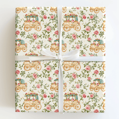 Charmed by the Carriage - Wrapping Paper - Aspen & Arlo
