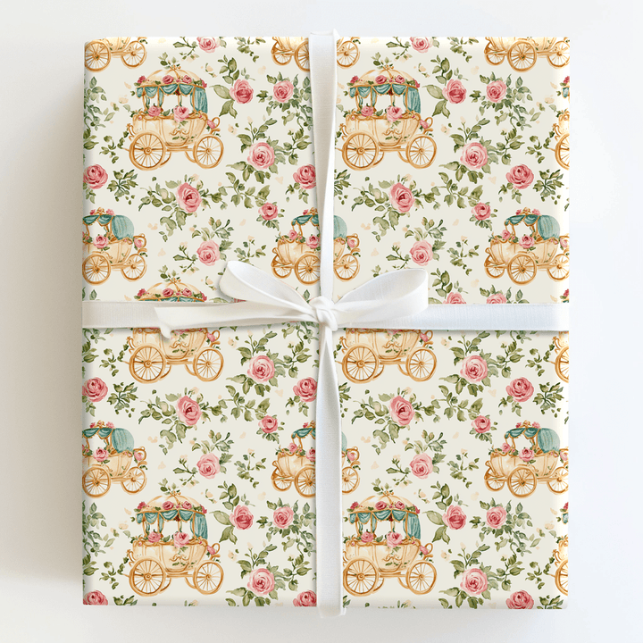 Charmed by the Carriage - Wrapping Paper - Aspen & Arlo