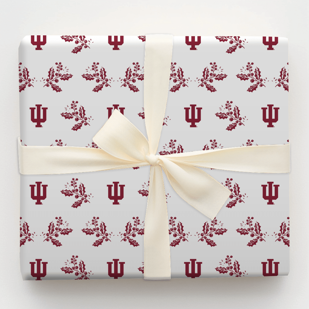 Indiana Holly - Wrapping Paper - Aspen & Arlo