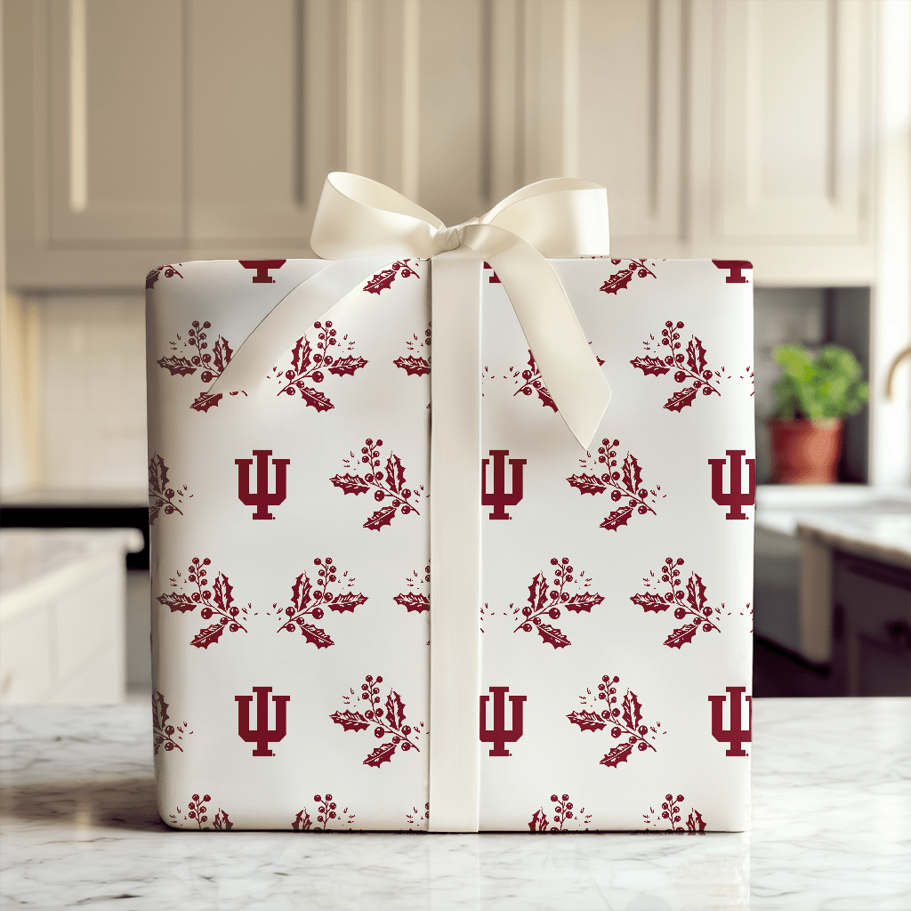 Indiana Holly - Wrapping Paper - Aspen & Arlo