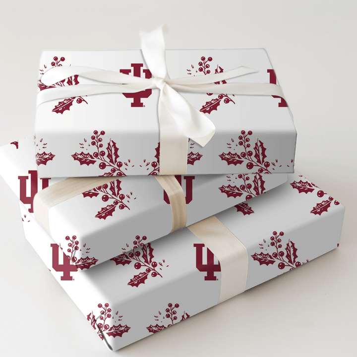 Indiana Holly - Wrapping Paper - Aspen & Arlo