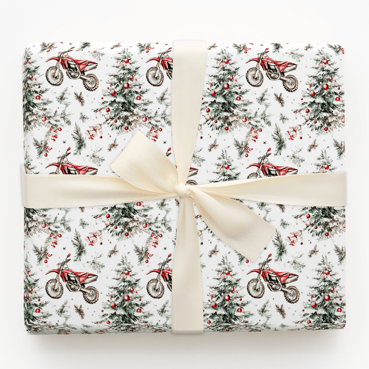 Speed Sleigh - Wrapping Paper - Aspen & Arlo