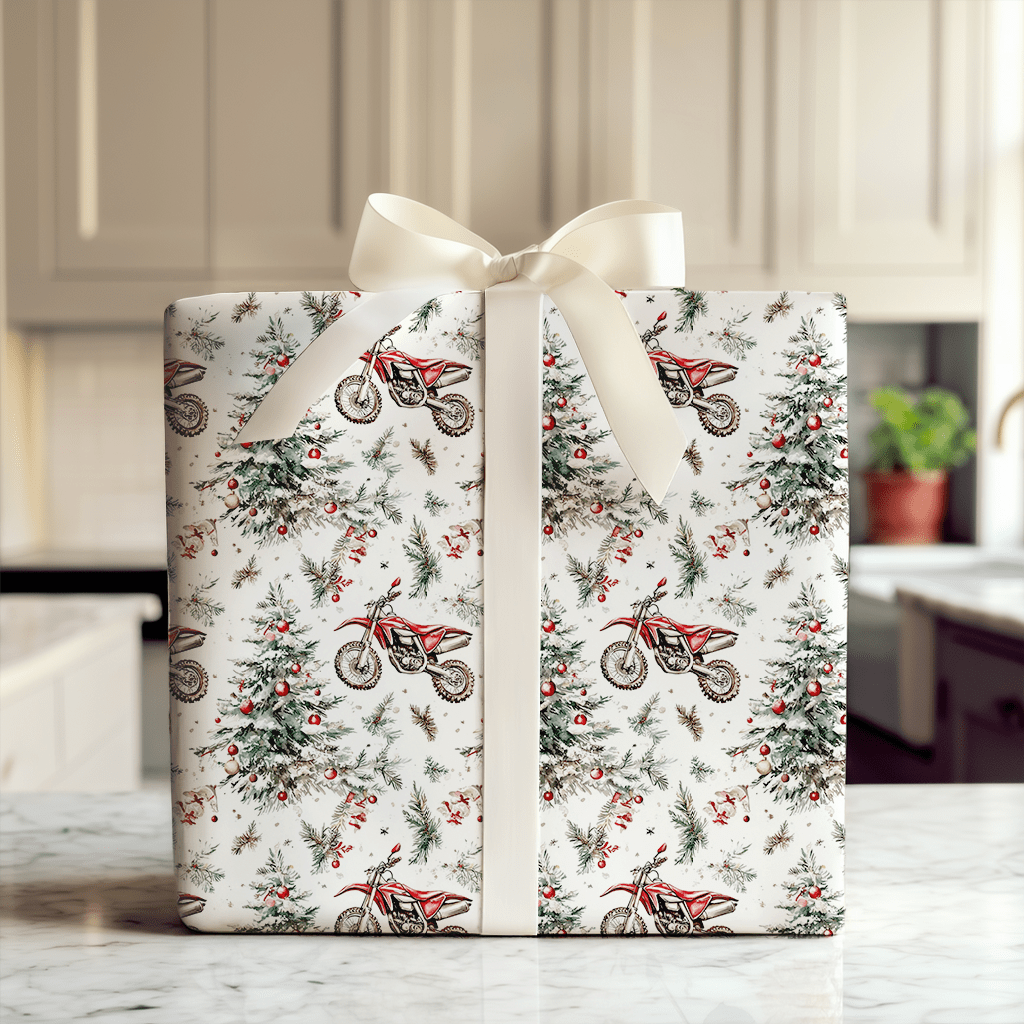 Speed Sleigh - Wrapping Paper - Aspen & Arlo
