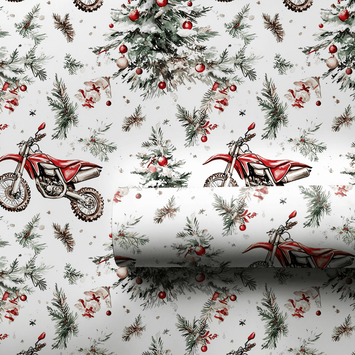 Speed Sleigh - Wrapping Paper - Aspen & Arlo