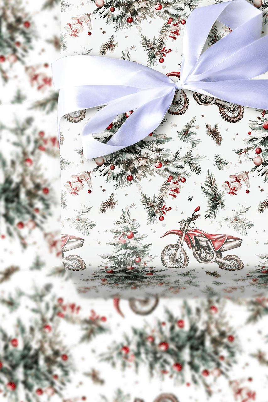 Speed Sleigh - Wrapping Paper - Aspen & Arlo