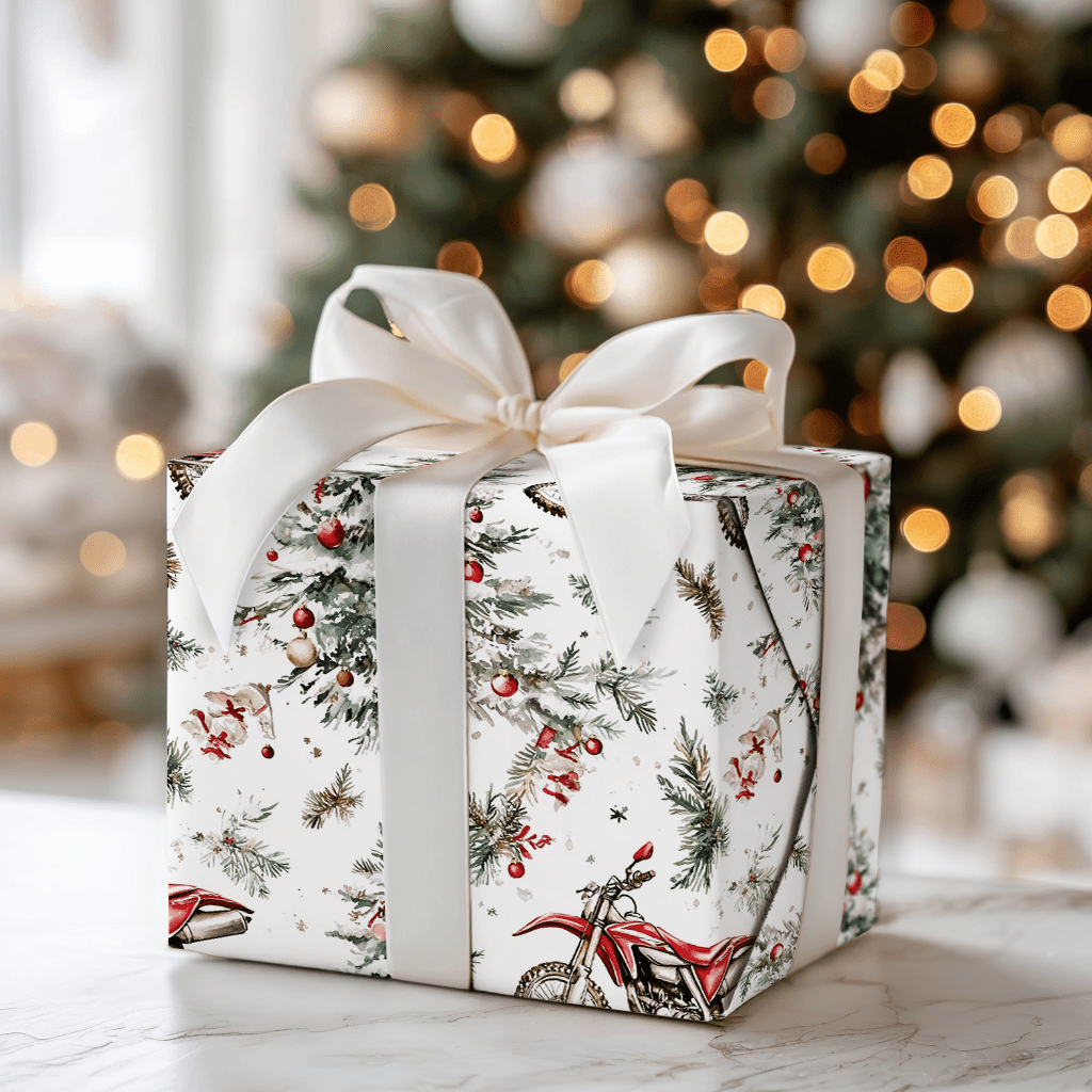 Speed Sleigh - Wrapping Paper - Aspen & Arlo