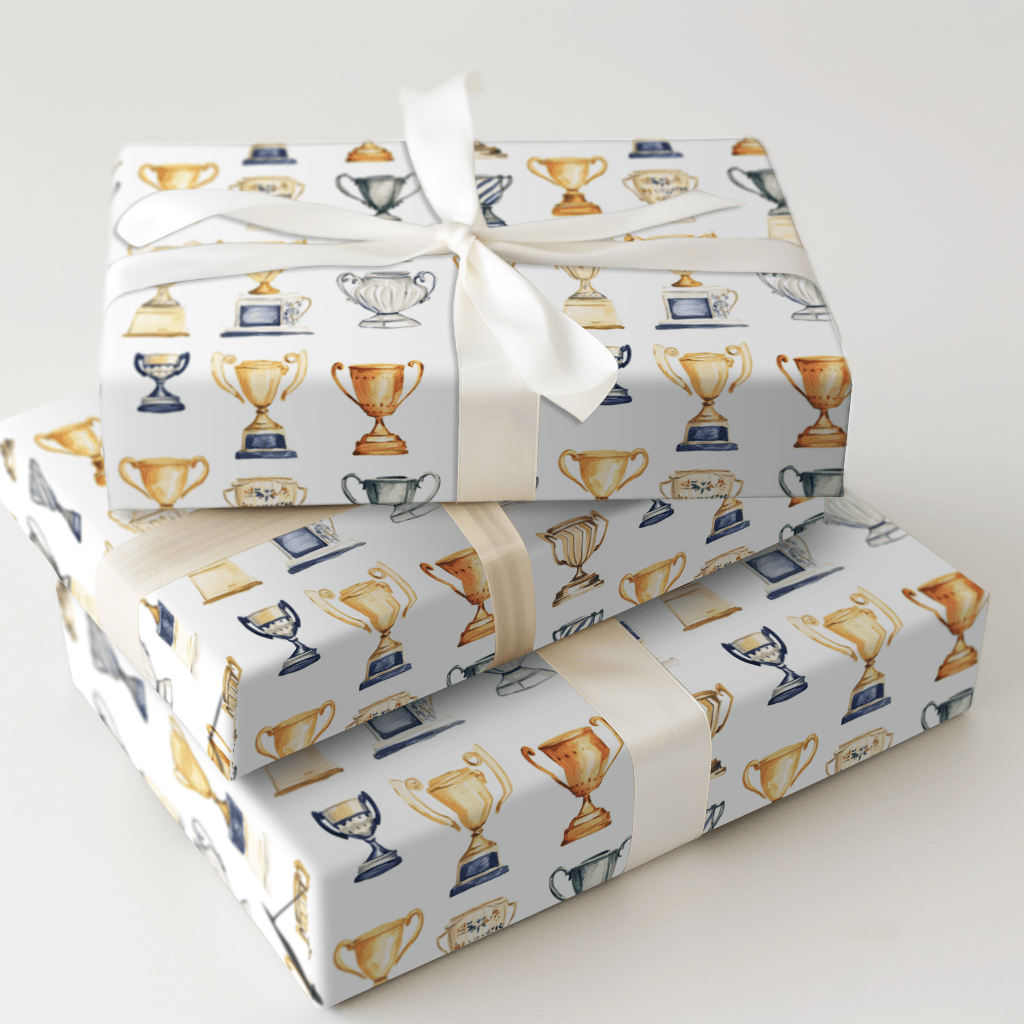 Quinn Wins - Wrapping Paper - Aspen & Arlo