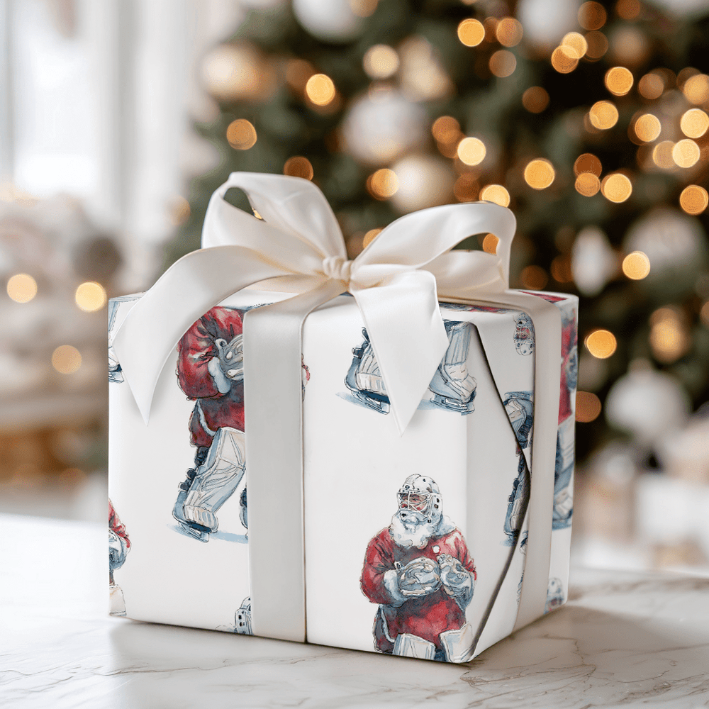 The Goalie Clause - Wrapping Paper - Aspen & Arlo