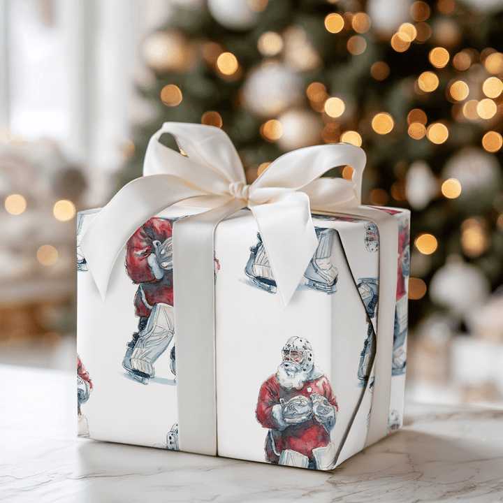The Goalie Clause - Wrapping Paper - Aspen & Arlo