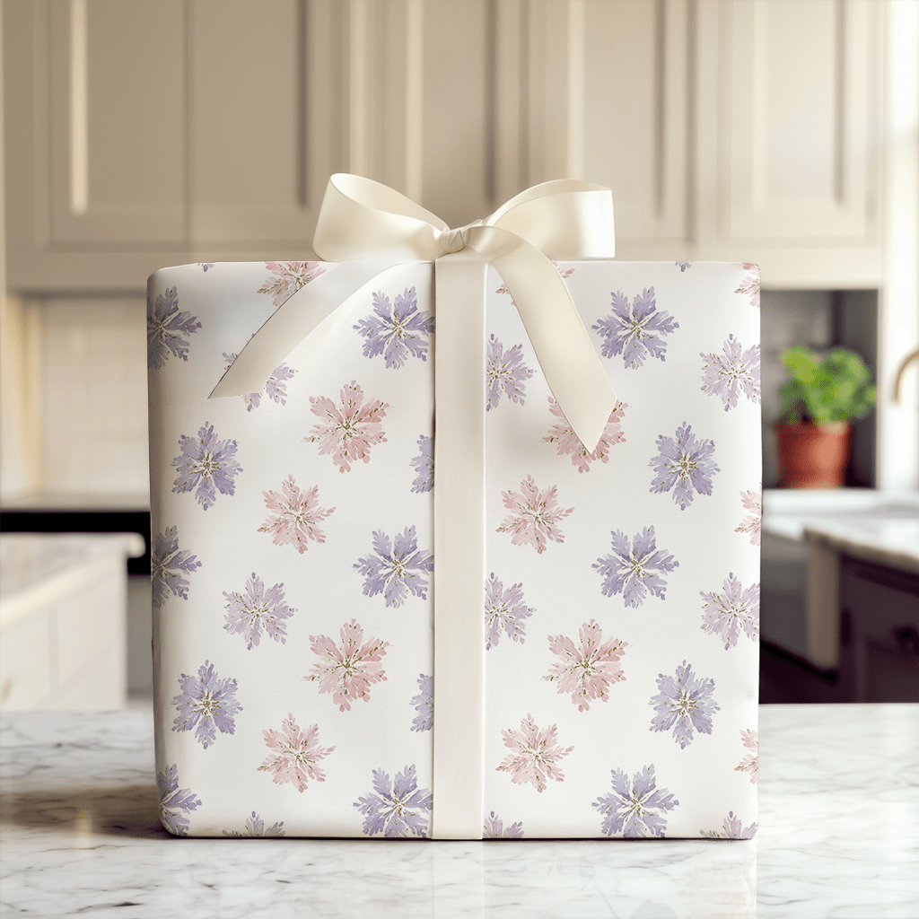 Crystal Snowfall - Wrapping Paper - Aspen & Arlo