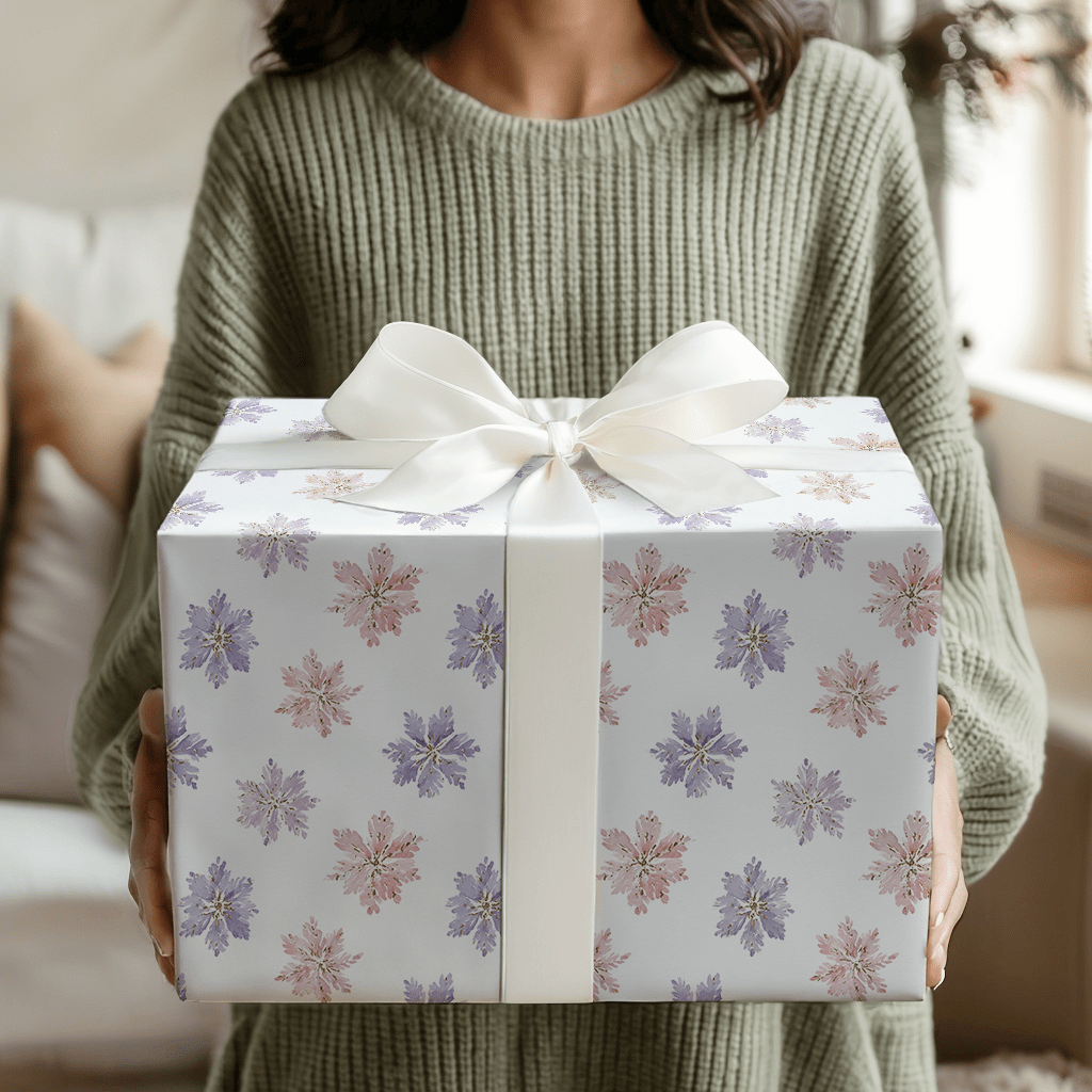 Crystal Snowfall - Wrapping Paper - Aspen & Arlo