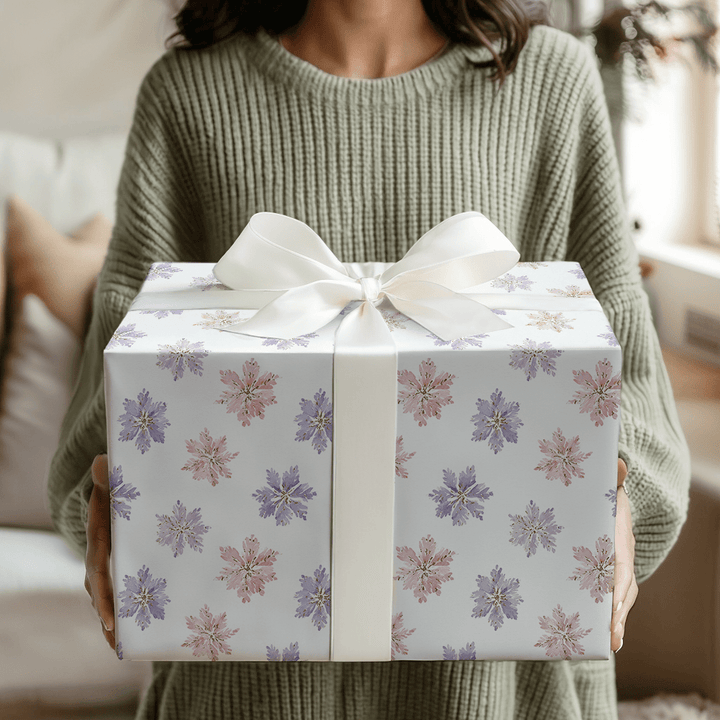 Crystal Snowfall - Wrapping Paper - Aspen & Arlo