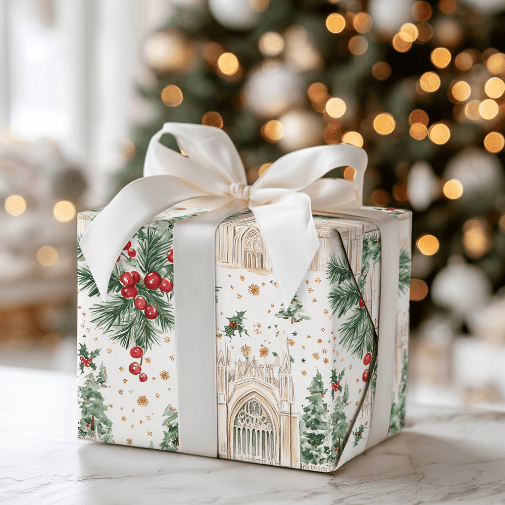 Joyful Cathedral - Wrapping Paper - Aspen & Arlo